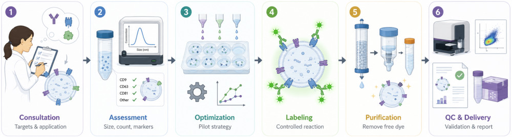 Exosome Surface Protein Fluorescent Labeling Service