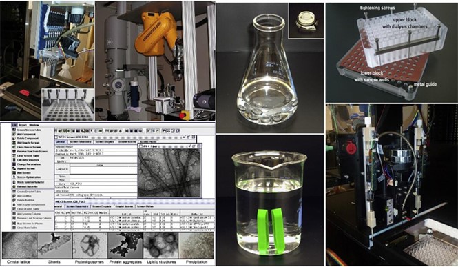 Equipment and facilities for sample preparation, data  collection and analysis using Electron Crytallography