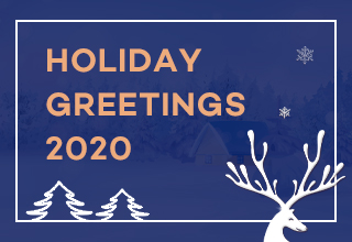 HOLIDAY GREETINGS 2020