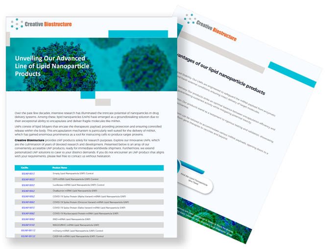 Lipid Nanoparticle Products