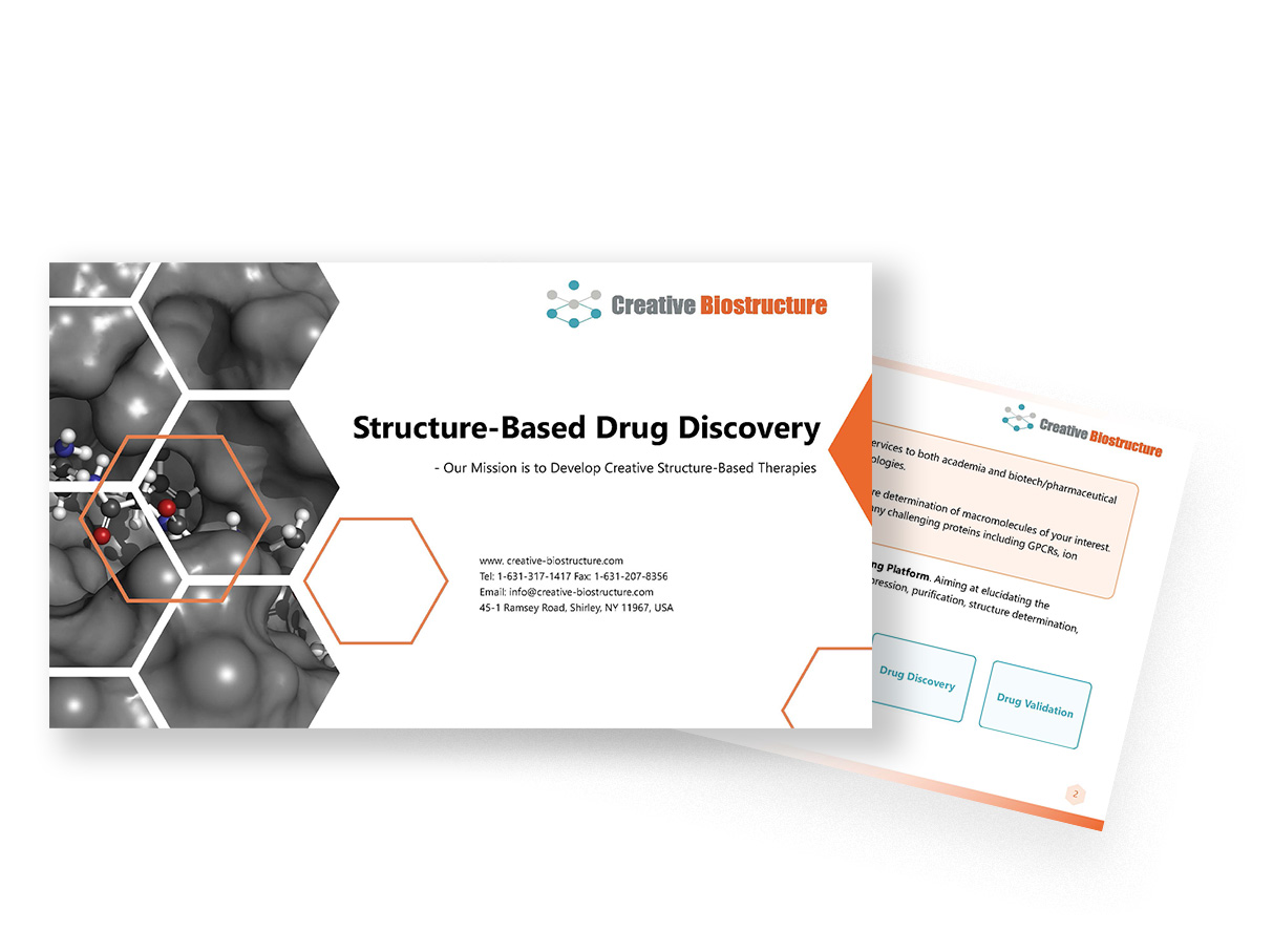 Brochure of structure-based drug discovery solutions.